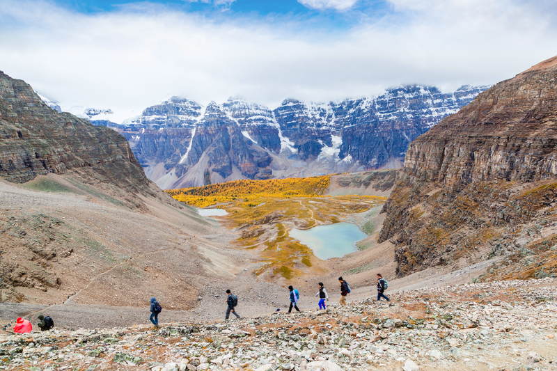 Sentinel Pass via Larch Valley - Hiking in Banff